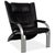 Wk Wohnen Spot 698 Leather Armchair Black Manual Function Sofa Couch For Sale - Image 14 of 14