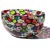 Fratelli Toso Murano Vintage Millefiori Flowers Bullseye Mosaic Italian Art Glass Tall Oval Bowl Vase For Sale In Orlando - Image 6 of 10