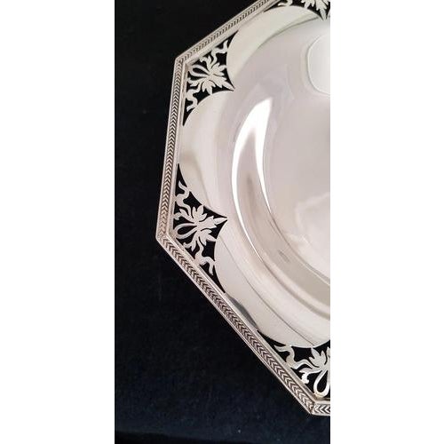 George V Sterling Silver Tazza Fruit Bowl from Walker & Hall, Sheffield, 1927 For Sale - Image 7 of 18
