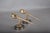 1950s Brass Wall Lights with Pointed Stems, 1950s, Set of 2 For Sale - Image 5 of 9