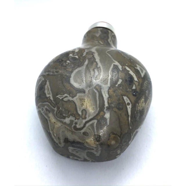 Late 19th Century Antique Orca or Oriental Agate Snuff Bottle For Sale - Image 9 of 11