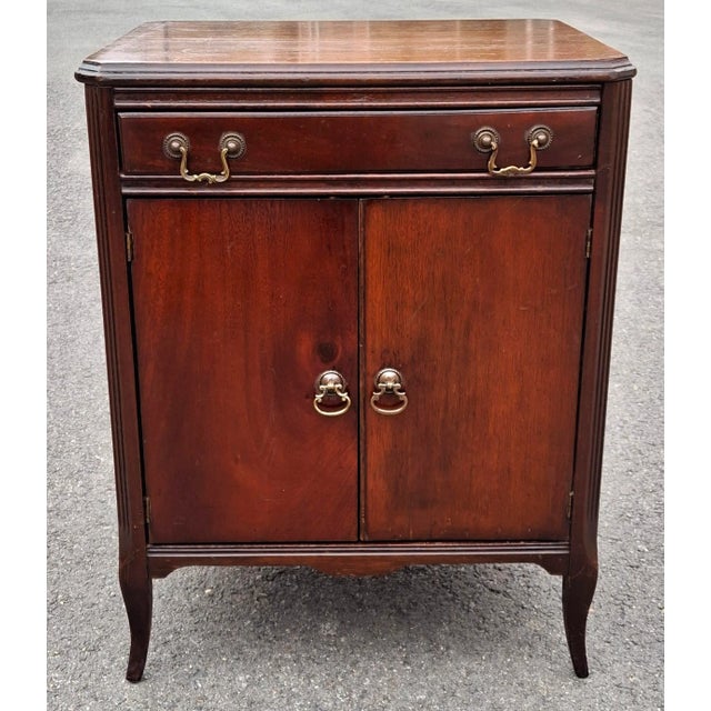 Mid 20th Century Kindel Furniture Walnut and Upholstered Curule Bench For Sale - Image 10 of 11