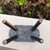 Wood 1950s Hand Painted Scandinavian Style Wooden Folk Art Footstool With Heart and Floral Decoration For Sale - Image 7 of 9