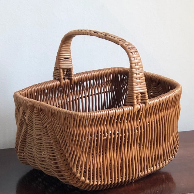 Mid20th Century Garden Trug Basket Chairish