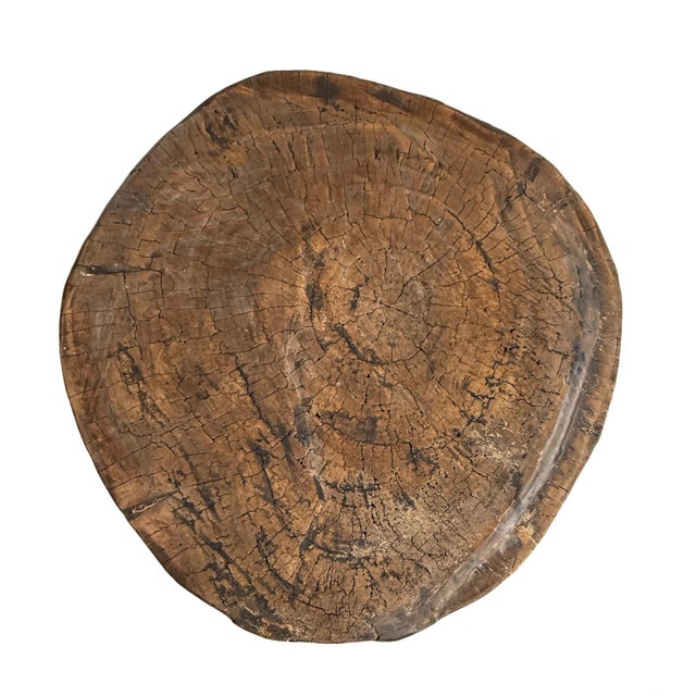 Vintage Large Rustic Tribal Naga 4-Leg Table For Sale In Los Angeles - Image 6 of 7