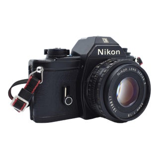 Late 20th Century Nikon Em Film SLR Camera Designed by Italian Designer Giorgetto Giugiaro For Sale