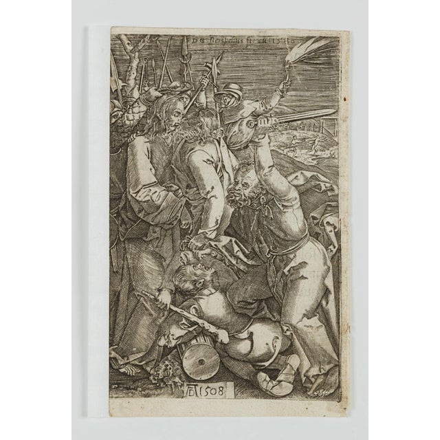 D. Gerhard stempelius (16th century) after albrecht dürer (1471 nuremberg - 1528 ibid.): the capture of christ, 1580,...