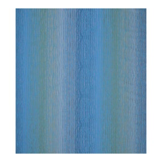 The House of Scalamandré Chamarel Falls Fabric, Blue Marine For Sale