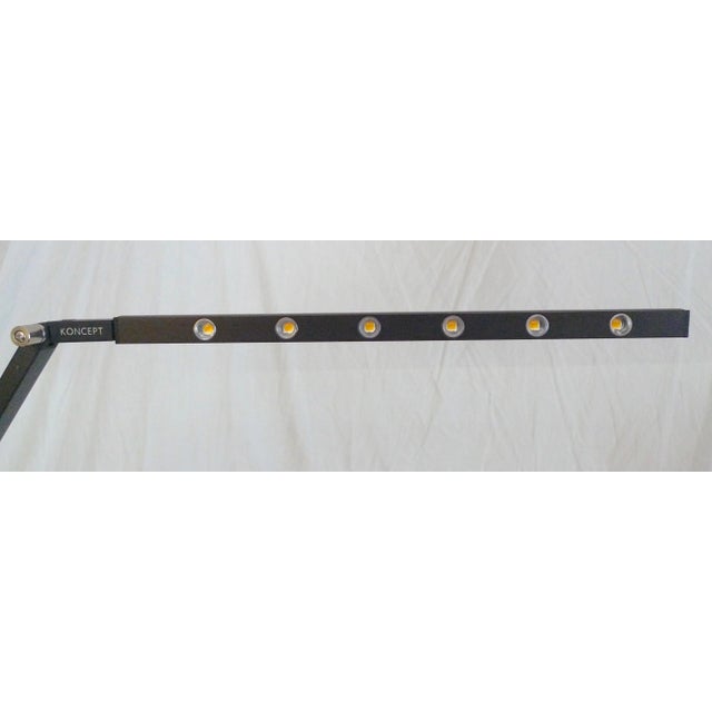 Modern 2010s Koncept Z-Bar Floor Lamp Designed by Peter Ng. Provenance: Actor Rita Moreno - 1 Piece For Sale - Image 3 of 12