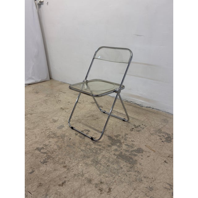 Giancarlo Piretti Plia Folding Chairs for Castelli - Set of Four For Sale - Image 12 of 18