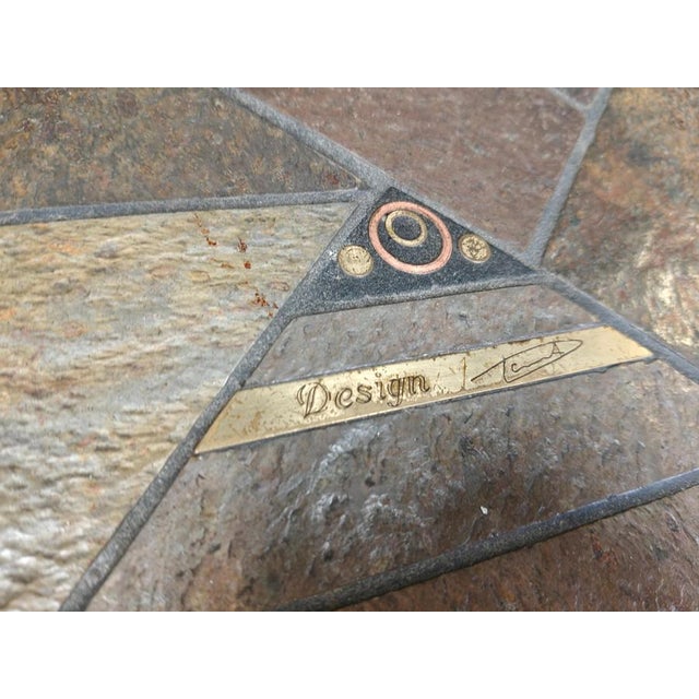 Stone Coffee Table attributed to Paul Kingma, 1980s For Sale - Image 7 of 14