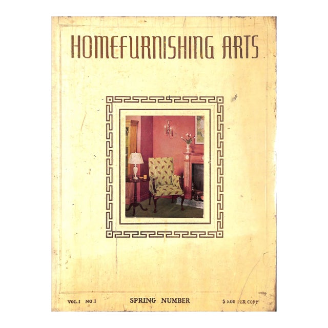 Homefurnishing Arts: Vol. 1 No. 1 For Sale