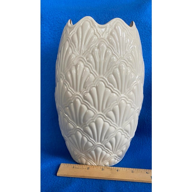 Vintage Lenox Jacquard Gold Vase Chairish