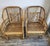Wood Mid 20th Century Brighton Pavilion Style Bamboo Chairs - A Pair For Sale - Image 7 of 12