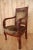 Traditional Mahogany Empire Style Armchair For Sale - Image 3 of 7