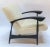 Not Yet Made - Made To Order Custom Black Matte Oak Armchairs in Ivory Wool - a Pair For Sale - Image 5 of 12