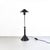 Italian Modern Adjustable Black and Silver Metal Table Lamp, 1980s For Sale - Image 6 of 18