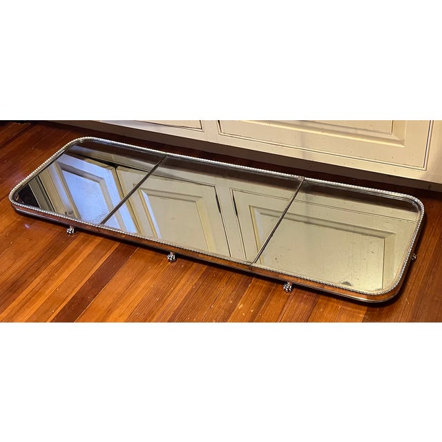 Antique 19th Century George III English Old Sheffield Plate Mirrored Silver Plateau Surtout De Table Centerpiece by Matthew Boulton Circa 1800 - 1810 For Sale - Image 4 of 18