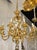 French Style Elegance Gold Chandelier For Sale - Image 4 of 4