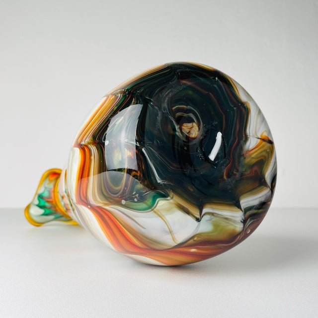 Vintage Italian Murano Vase, 1970s For Sale - Image 7 of 13