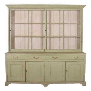 English Painted Dresser in Pine For Sale