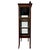 2000 - 2009 Antique English Inlaid Mahogany Display Cabinet For Sale - Image 5 of 12