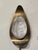 Stylish Revelation Broach Sconces, LED lights, brass leaf shaped frame with crystal rock front. Original Retail $1005...