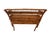 1970s Vintage Brighton Pavilion Style Burnt Bamboo & Cane Settee Bench, C. 1970s For Sale - Image 5 of 11