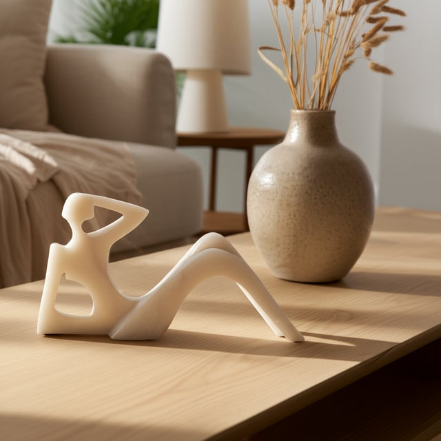 Contemporary Reclining Nude Sculpture For Sale - Image 3 of 11