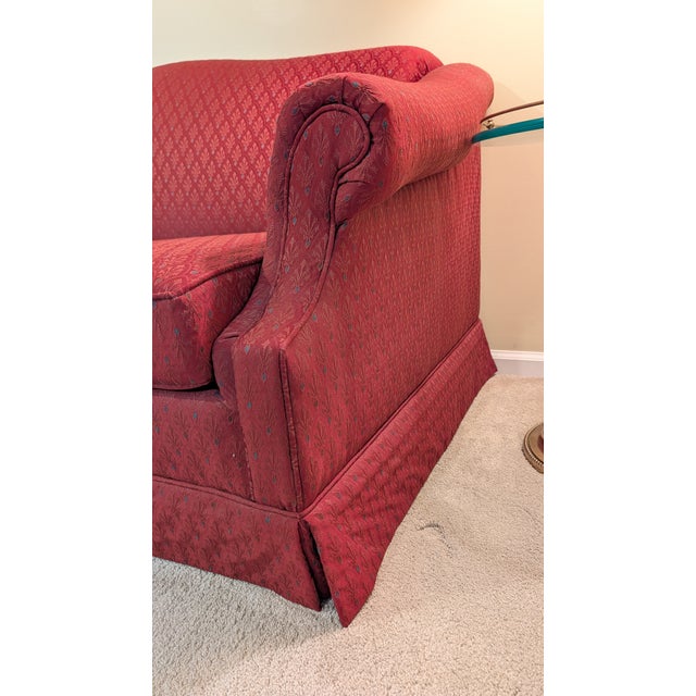 1990s Traditional Pullout Sleeper Sofa Bed For Sale - Image 5 of 14