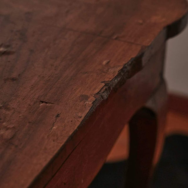 Vintage Table with Chessboard For Sale - Image 4 of 8