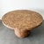 Vintage MCM Round Cork Dining Table 70s For Sale - Image 9 of 10