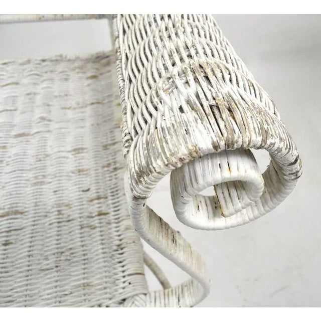 Nautilus Shell Back Arm Lounge Chair For Sale - Image 10 of 12