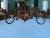 Farmhouse 1960s Italian Gilt Metal and Rose Chandelier For Sale - Image 3 of 11