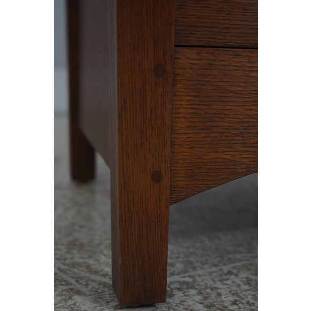 Stickley Mission Oak 2 Over 3 Drawer Dresser For Sale - Image 10 of 18