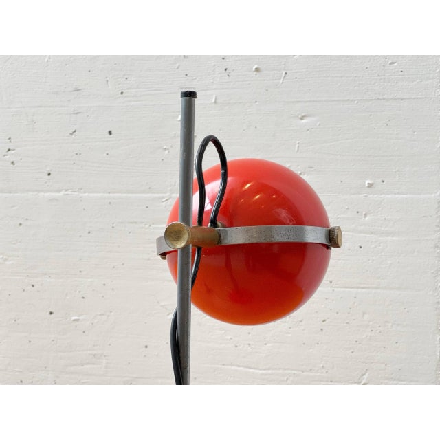 Metal Space Age Eyeball Table Lamp, Italy, 1970s For Sale - Image 7 of 17