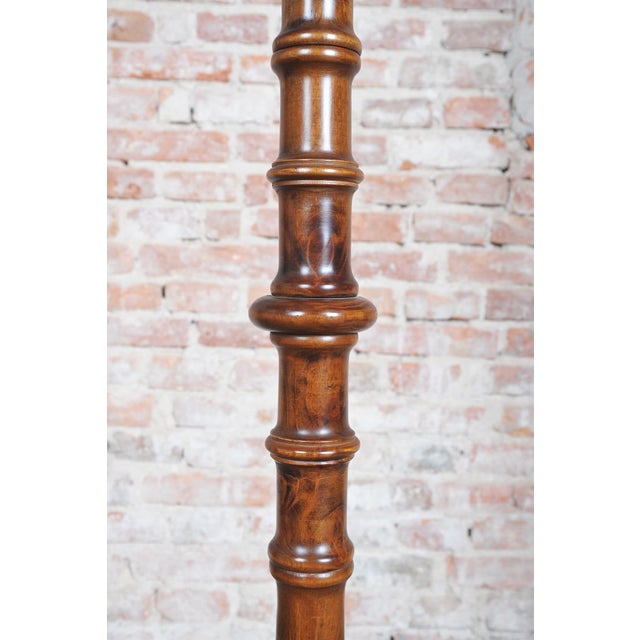 Czech Biedermeier Coat Hanger in Beech, 1890s For Sale - Image 5 of 10