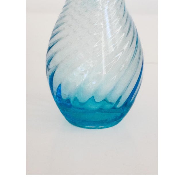 Murano Vases in Acquamare from Ribes the Art of Glass, Set of 2 For Sale - Image 11 of 13