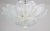 1970s Taormina, Large Size Murano Clear Trasparent Vintage Glass Ceiling Light For Sale - Image 11 of 15