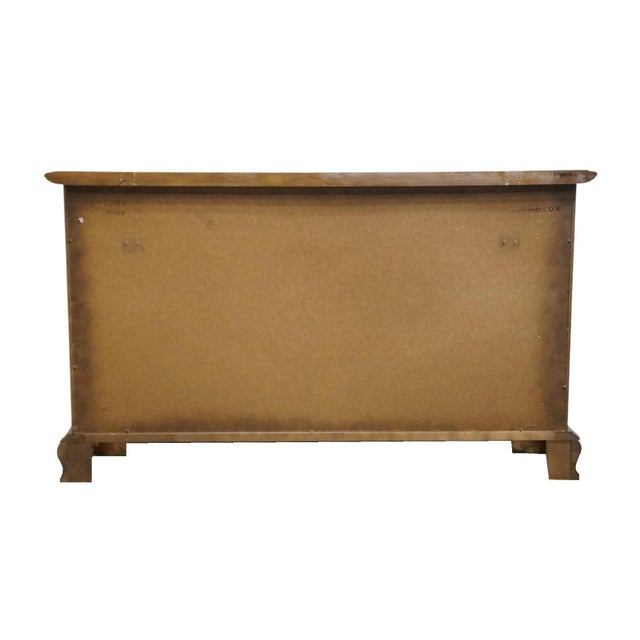 Ethan Allen Classic Manor Solid Hard Rock Maple 56" Double Dresser 15-5202 For Sale - Image 11 of 13