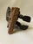 Wood Vintage Large 17.5" Hand-Carved Wood Ashanti Akuaba Figure - Seated Mother & Child For Sale - Image 7 of 12
