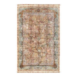 Pasargad DC Exquisite Design Paris Palace Fine Power Loom V.Silk Rug For Sale