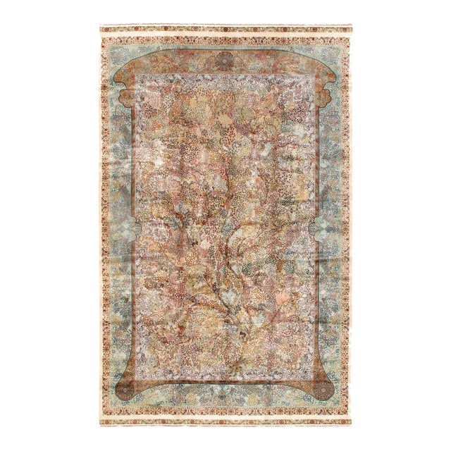 Pasargad DC Exquisite Design Paris Palace Fine Power Loom V.Silk Rug For Sale