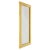 Chapman brass woven front mirror, can be displayed Vertical or horizontally. Label on back (Chapman 1978).