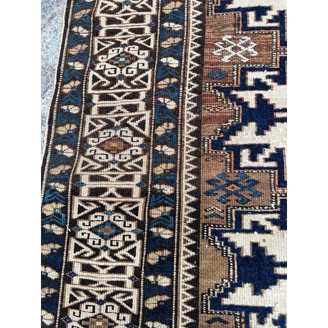 Textile Antique Caucasian Shirwan Lesgui Rug, 1890s For Sale - Image 7 of 17