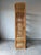 1990s Large- Vintage Coastal Rattan Bookcase Étagère With Cane Shelves For Sale - Image 5 of 12