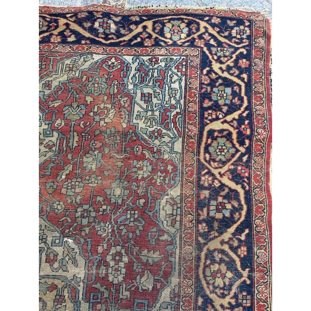 Sarouk Ferahan Rug, 1890s For Sale - Image 10 of 18