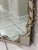 Vintage Rocco French Baroque Provincial Style Ornate Cream & Gold Wall Floor Length Mirror For Sale In Miami - Image 6 of 10