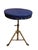 Vintage Brass Extendable Piano or Drum Stool, 1950s For Sale - Image 3 of 8