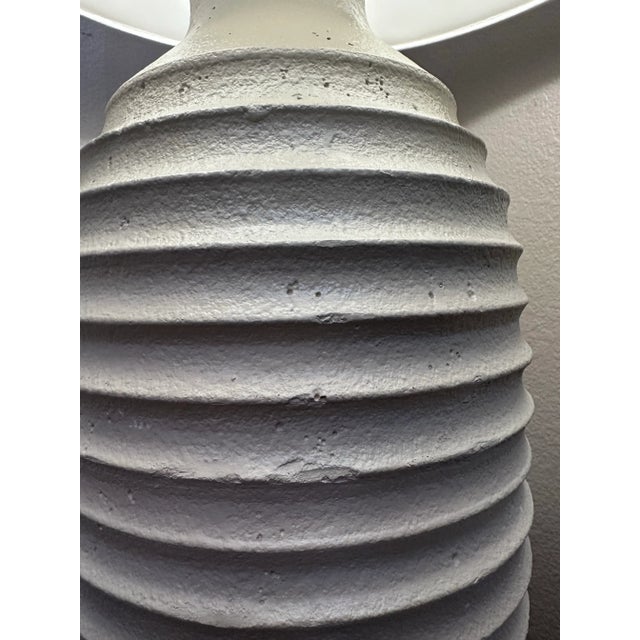 1980's Plaster Floor Lamp For Sale In Dallas - Image 6 of 12